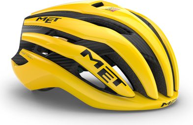 Straßenhelm Met Trenta 3K Carbon Mips Gelb - Limited Edition