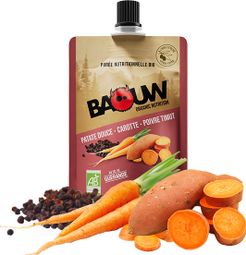 Purée Énergétique Bio Baouw Patate Douce-Carotte-Poivre Timut 90g