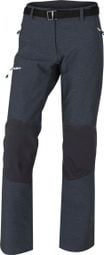 Husky outdoor pants Klass L W22-pantalon de randonnée softshell avec stretch-Gris