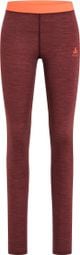 Odlo Women's Performance Wool 150 Long Tights Red