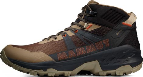 Zapatillas de senderismo mammut sertig  ii midgore-tex marrón