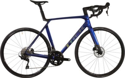 Trek Madone SL5 Rennrad, 8. Generation, Shimano 105, 12-fach, blau, Rahmenlänge 179/188 cm – Ausstellungsmodell