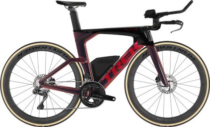Bicicleta de triatlón Trek Speed Concept SLR 7 con Shimano Ultegra Di2 12V, 700 mm, rojo/morado/negro, 2026-2027