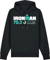 Sweat à Capuche Ironman 70.3 Swansea Noir