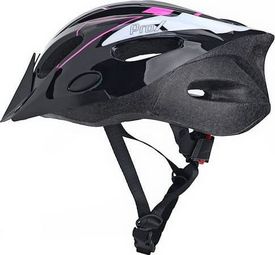 Casque De Vélo Femme Adulte - Rose Noir