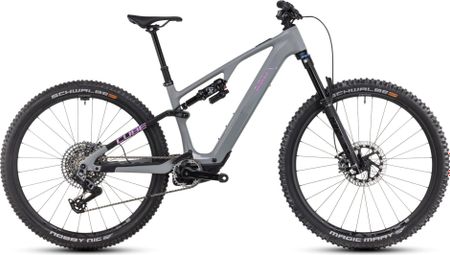 Cube AMS Hybrid One44 C:68X TM 400X Full-Suspension Electric Mountain Bike, 12V, 400 Wh, Bosch 60 Nm, 29'', Swamp Gray-Green, 2025, T.M. 169/178 cm - Refurbished Product