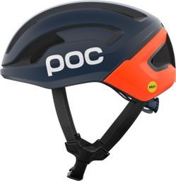 Att Visuel – Mips-Straßenhelm Poc Omne Air Blau/Orange
