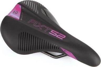 SELLE JUNIOR RACE ATX52 NOIR ROSE 235mm / 140mm.