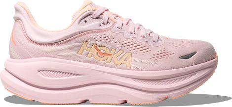 Hoka Bondi 9 Roze Hardloopschoenen voor dames