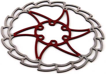 MSC Rotor ULTIMATE 160 mm 6 bouten Rood