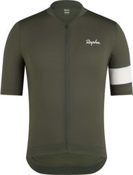 Maillot de manga corta Rapha Core Lightweight verde para hombre