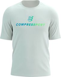 Compressport Podium T-shirt met korte mouwen voor heren, wit
