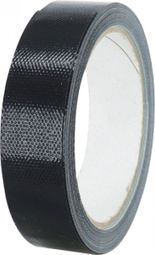 FOND DE JANTE TRESSE ADHESIF TUBELESS COMPATIBLE TUBETYPE NOIR LARGEUR 25mm LONGUEUR 9M (VENDU AU ROULEAU)