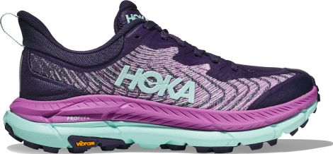 Zapatillas hoka mafate speed 4 violeta azul trail running