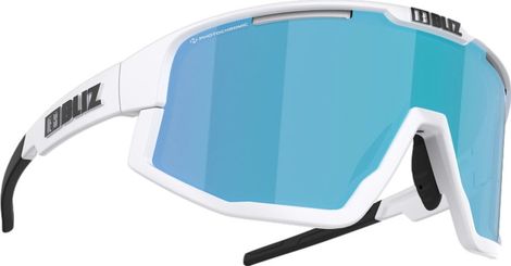 Lunettes BLIZ Fusion Nano Optics Photochromic Blanc/Bleu