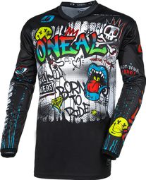 O'Neal Element Rancid Sleeve Jersey Zwart/Wit