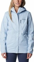 Giacca impermeabile Columbia Pouring Adventure II Donna Light Blue