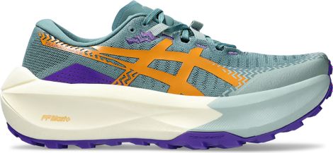 Asics Trabuco Max 5 Trail-Laufschuhe Blau/Orange für Damen