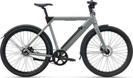 Raleigh ONE Elektro-Citybike, Riemenantrieb, Ein-Gang, 27,5 Zoll, grau, Einheitsgröße 165/190 cm – generalüberholtes Produkt