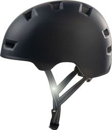 Casque vélo et skate | Tout Noir M (54-57 cm) | Certifié EN1078