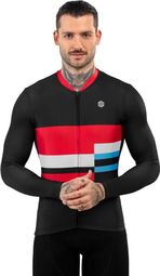Maillot vélo manches longues homme Cyclisme M2 Riemst Noir