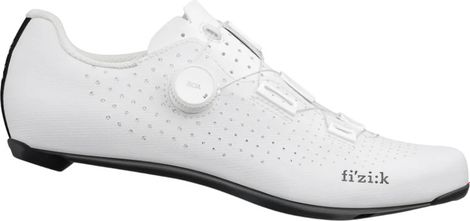 Zapatillas Carretera Fizik Tempo Decos Carbon Blanco - Anchas