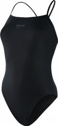 Women's Speedo Eco+ Thinstrap 1 Piece Swimsuit Black
