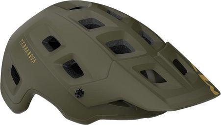 Casque VTT Met Terranova Vert Khaki