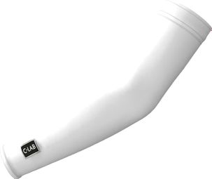 Manchettes thermiques de cyclisme - Blanc