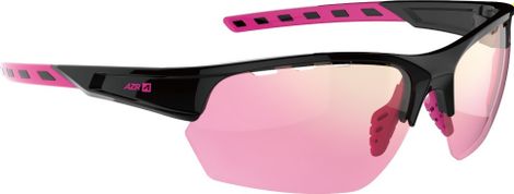 Lunettes AZR KROMIC IZOARD Rose Noir - Rose Photochromique Cat 0 à 3