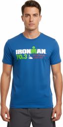 Ironman 70.3 Portugal-Cascais Heren Kort Mouw T-shirt Royal Blue
