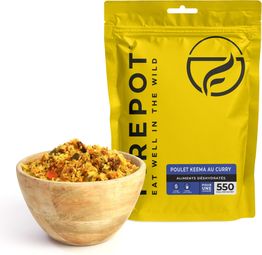 Repas Lyophilisé Firepot Poulet Keema Au Curry - 125 g