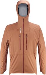 Millet Wanaka Light 2.5L Waterproof Jacket Brown