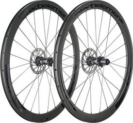 Paire de Roues Deda SL45DB Carbon Disc 700 | 12x100 - 12x142 mm | Centerlock