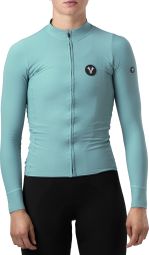 Maillot de manga larga LeBram Race Azul Turquesa de media estación para mujer