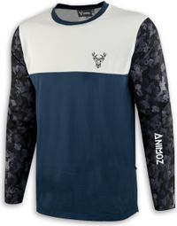 Maillot Manches Longues Animoz Wild Bleu