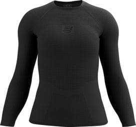 Compressport Women's On/Off Base Layer Long Layer Shirt Black