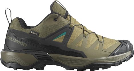 Salomon X Ultra 360 GTX Wanderschuhe für Herren, Khaki/Schwarz