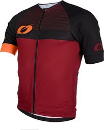 Maillot Manches Courtes O'Neal Aerial Split Rouge / Noir