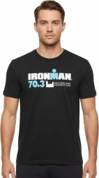 Ironman 70.3 Rapperswil Zwart Heren Kort Mouw T-shirt