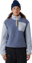 Vellón The North Face Yumiori 1/4 Zip para mujer morado