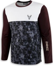 Animoz Wild Bordeaux Long Sleeve Jersey