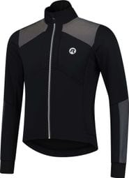 Veste Velo Hiver Rogelli HI VIS - Homme - Noir/Réfléchissant