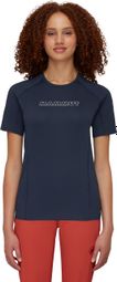 Mammut Women's Selun FL Logo T-Shirt Blue