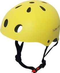 Casque de cyclisme pour enfants - Jaune Mat