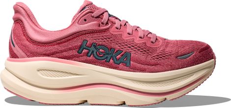 Chaussures Running Hoka Bondi 9 Rose Femme