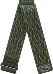 Coros Nomad 24 mm nylon horlogeband groen