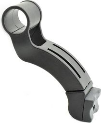 Fixation feu avant pour vélo sur fourche .