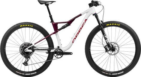 Bicicleta de montaña Orbea Oiz H20 Sram GX Eagle 12V 29'' Todo Suspensión Blanca / Roja 2023