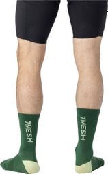 Chaussettes Unisexe 7Mesh Ashlu Merino Vert